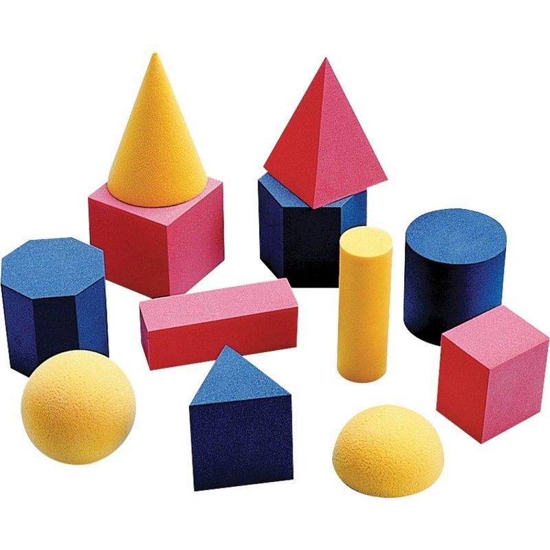 Didax Educational Resources 2-501 Easyshapes Geometric Solids Set - Image 2